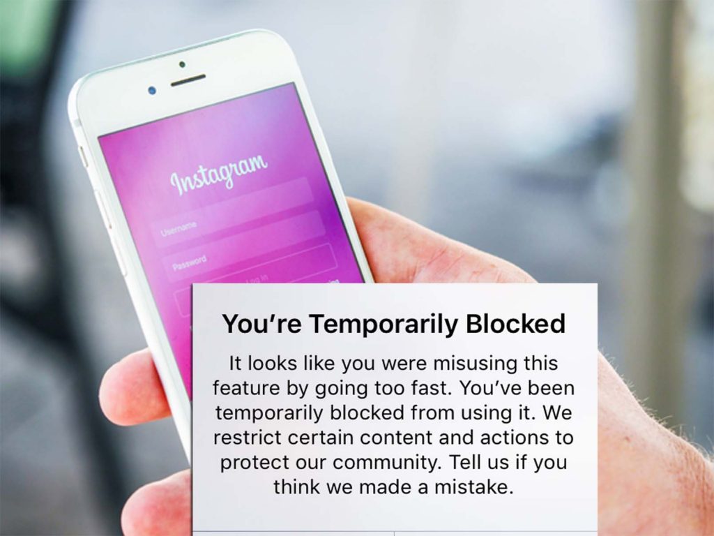 Recover Temporarily Banned Instagram Account