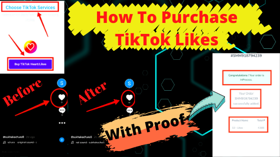 Buy Real TikTok Hearts Purchase Tik Tok Likes
