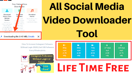 Youtube Video Downloader Online | All Social Media Videos download