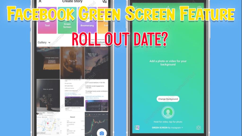Facebook Green Screen Editing Tool For Content Creators (New Feature)