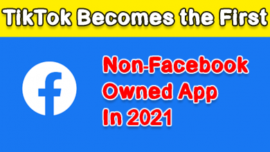 TikTok Becomes the First Non-Facebook Owned App 2021