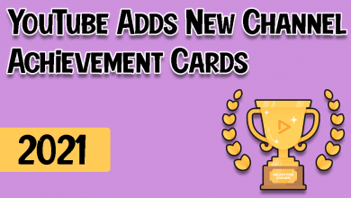 YouTube Adds New Channel Achievement Cards 2021